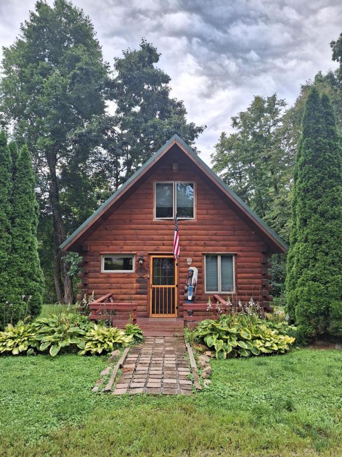 Neshannock Creekside Log Cabin Volant Esterno foto