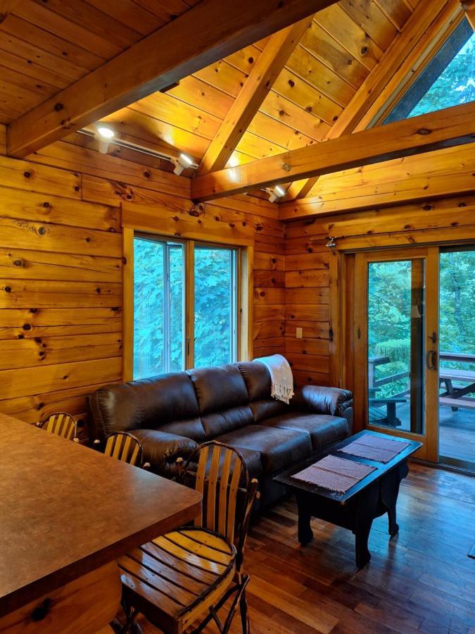Neshannock Creekside Log Cabin Volant Esterno foto