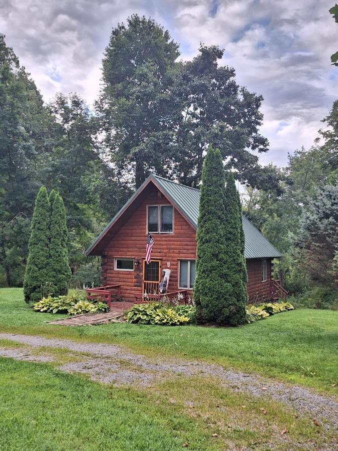 Neshannock Creekside Log Cabin Volant Esterno foto