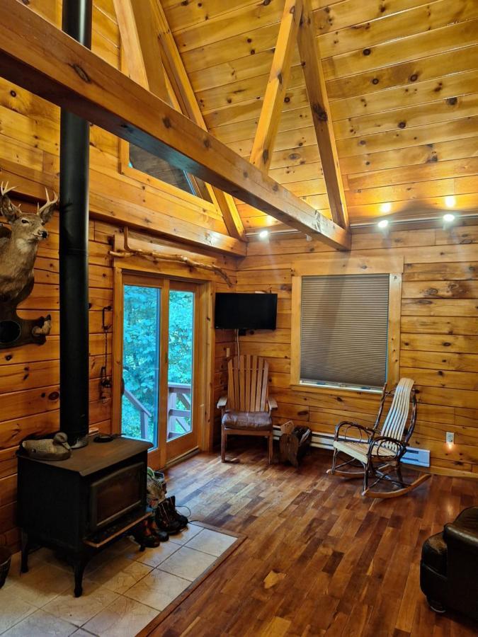 Neshannock Creekside Log Cabin Volant Esterno foto