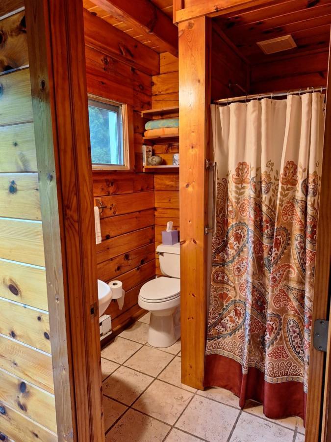 Neshannock Creekside Log Cabin Volant Esterno foto